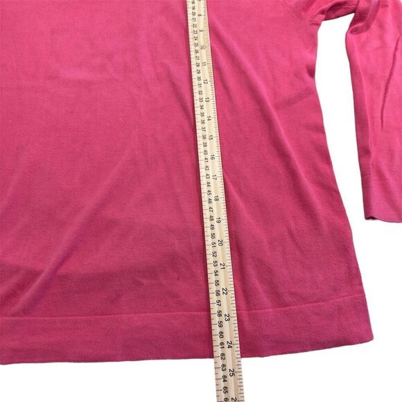J. by J. Crew Women's Pink Long Sleeve Pullover Sweater Size M‎ - Picture 5 of 6
